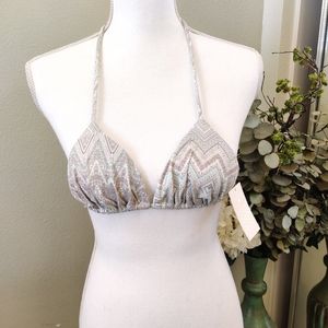 NWT eberjey surf spray bikini top